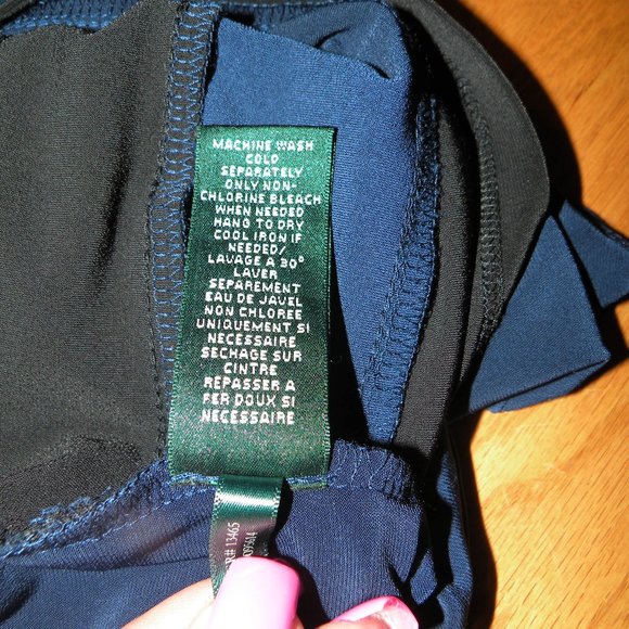 Ralph Lauren Royal Blue dress - Picture 9 of 10